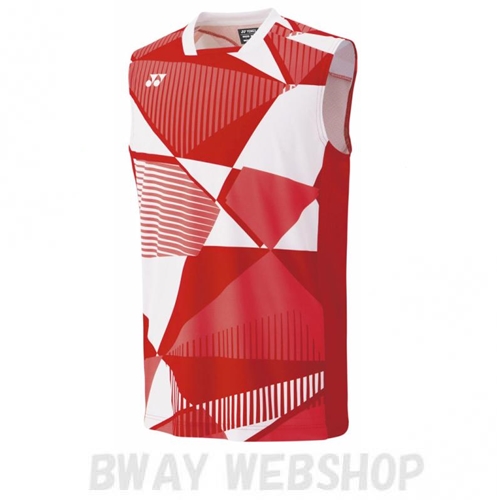 【限定モデル】ヨネックス YONEX メンズ ゲームシャツ（ノースリーブ）10636Y タンゴレッド（587）バドミントン ソフトテニス テニス ウェア