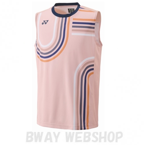 【限定モデル】ヨネックス YONEX メンズ ゲームシャツ（ノースリーブ）10640Y ピンクベージュ（630）バドミントン ソフトテニス テニス ウェア