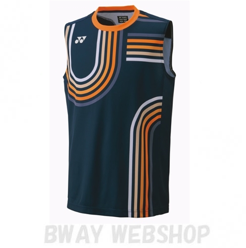 【限定モデル】ヨネックス YONEX メンズ ゲームシャツ（ノースリーブ）10640Y ダークネイビー（554）バドミントン ソフトテニス テニス ウェア