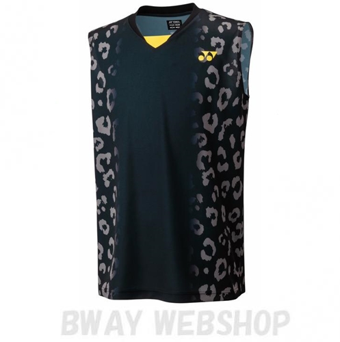 【限定モデル】ヨネックス YONEX Uni ゲームシャツ（ノースリーブ）10696Y ブラック（007）バドミントン ソフトテニス テニス ウェア