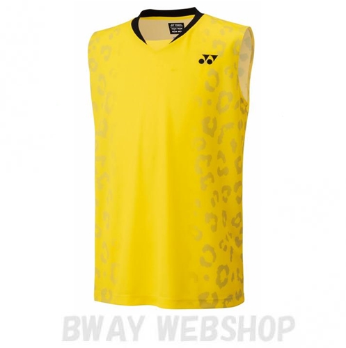 【限定モデル】ヨネックス YONEX Uni ゲームシャツ（ノースリーブ）10696Y イエロー（004）バドミントン ソフトテニス テニス ウェア